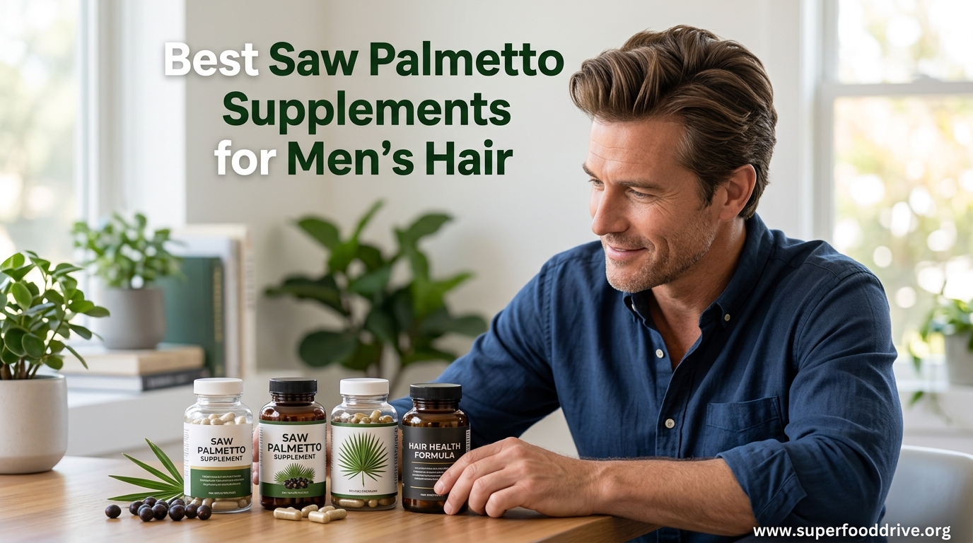 Best Saw Palmetto Supplements for Men's Hair