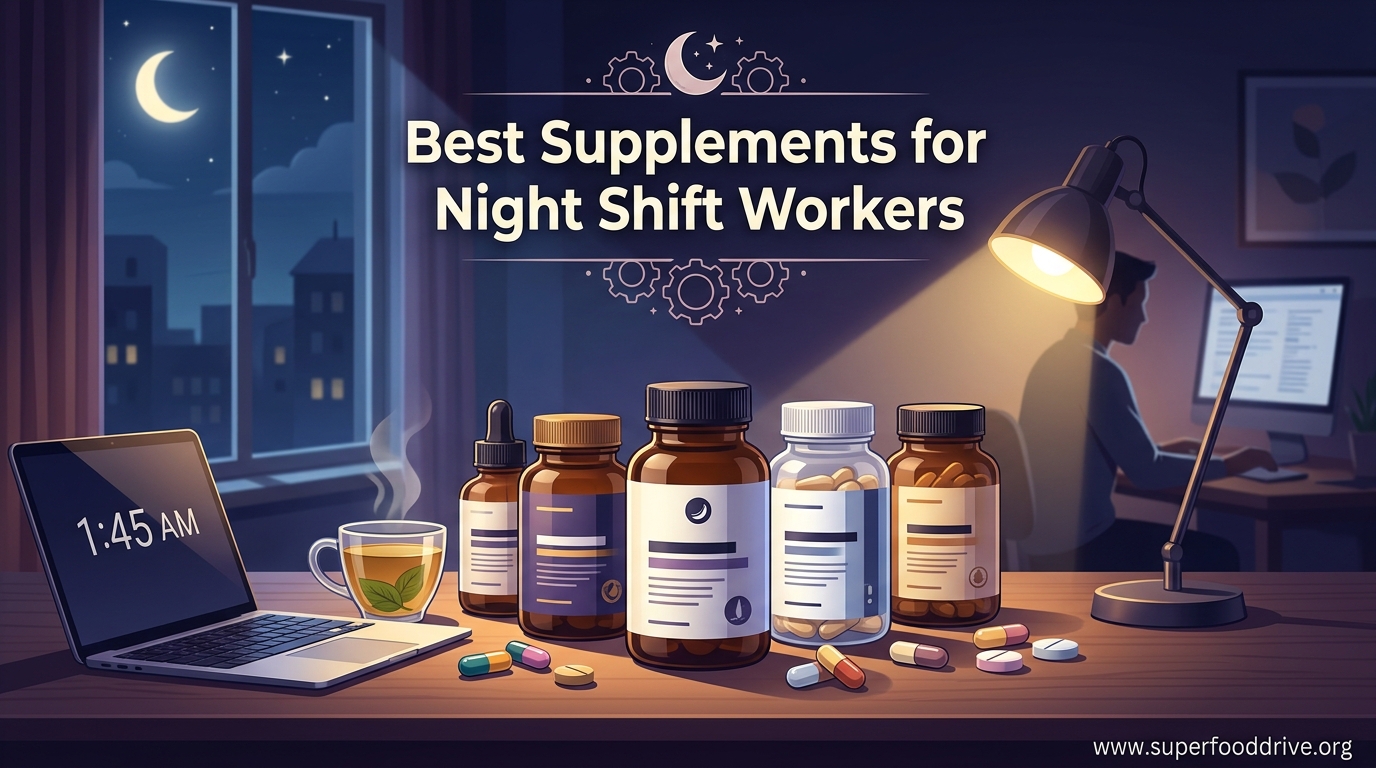Best Supplements for Night Shift Workers