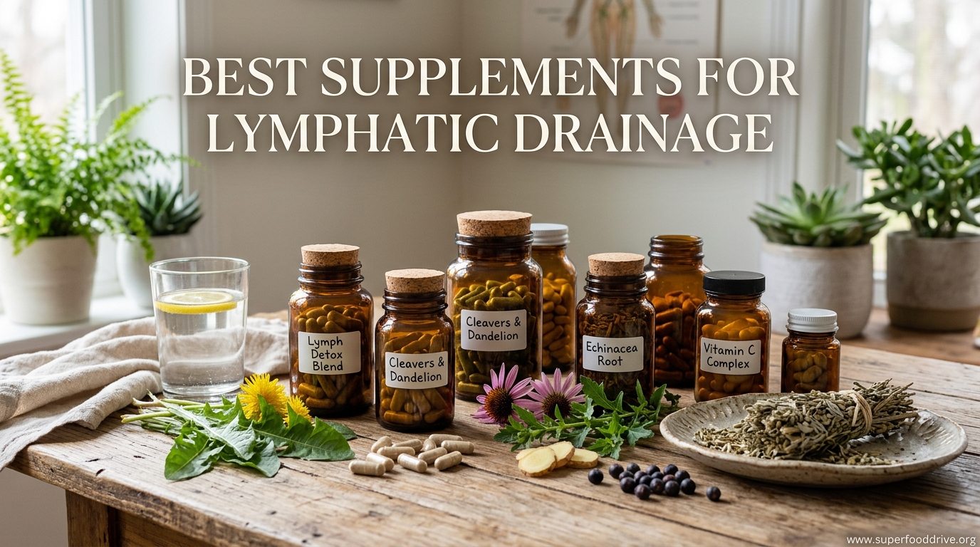 Best Supplements for Lymphatic Drainage