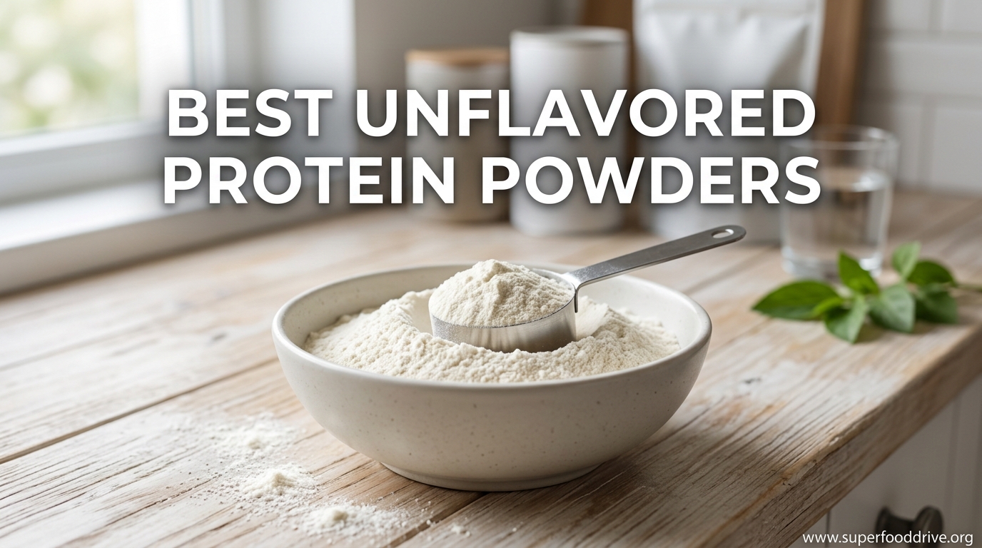Best Unflavored Protein Powders
