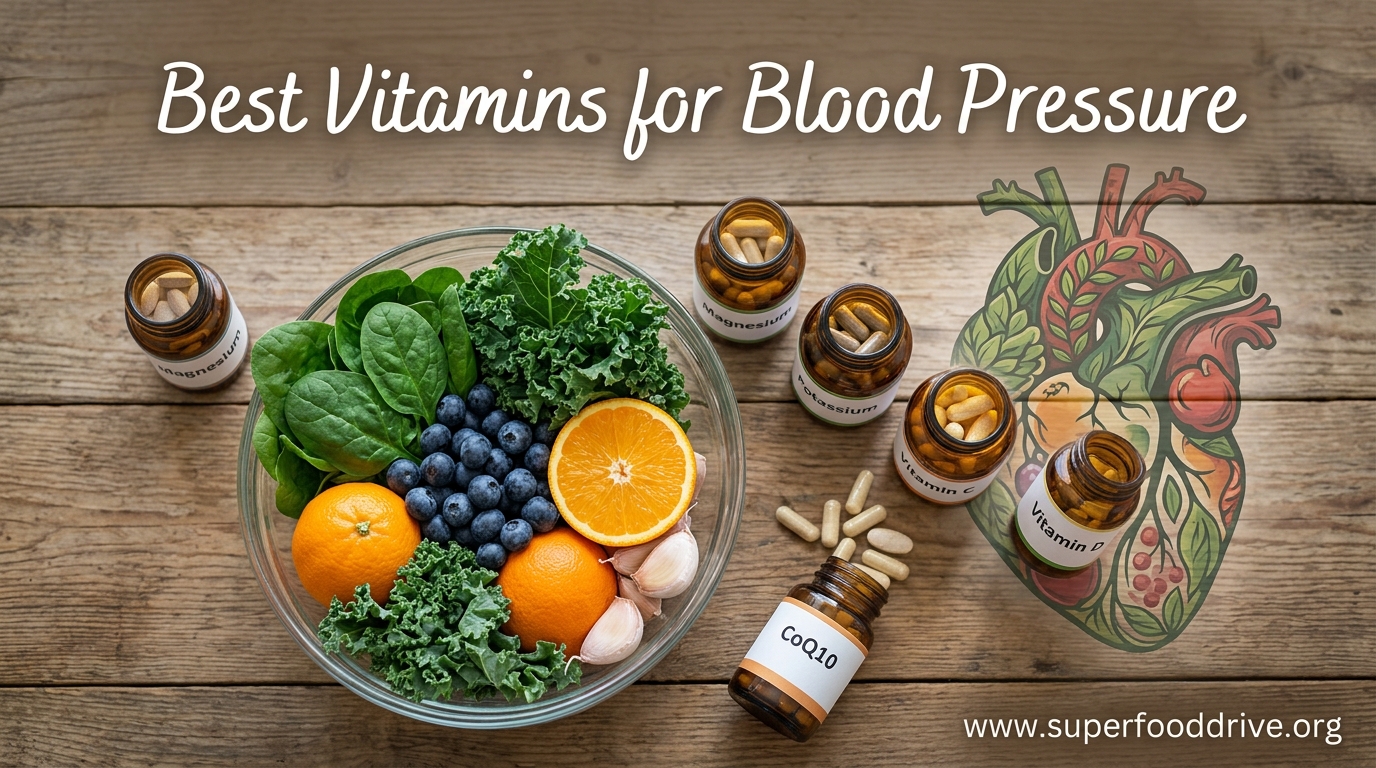 Best Vitamins for Blood Pressure