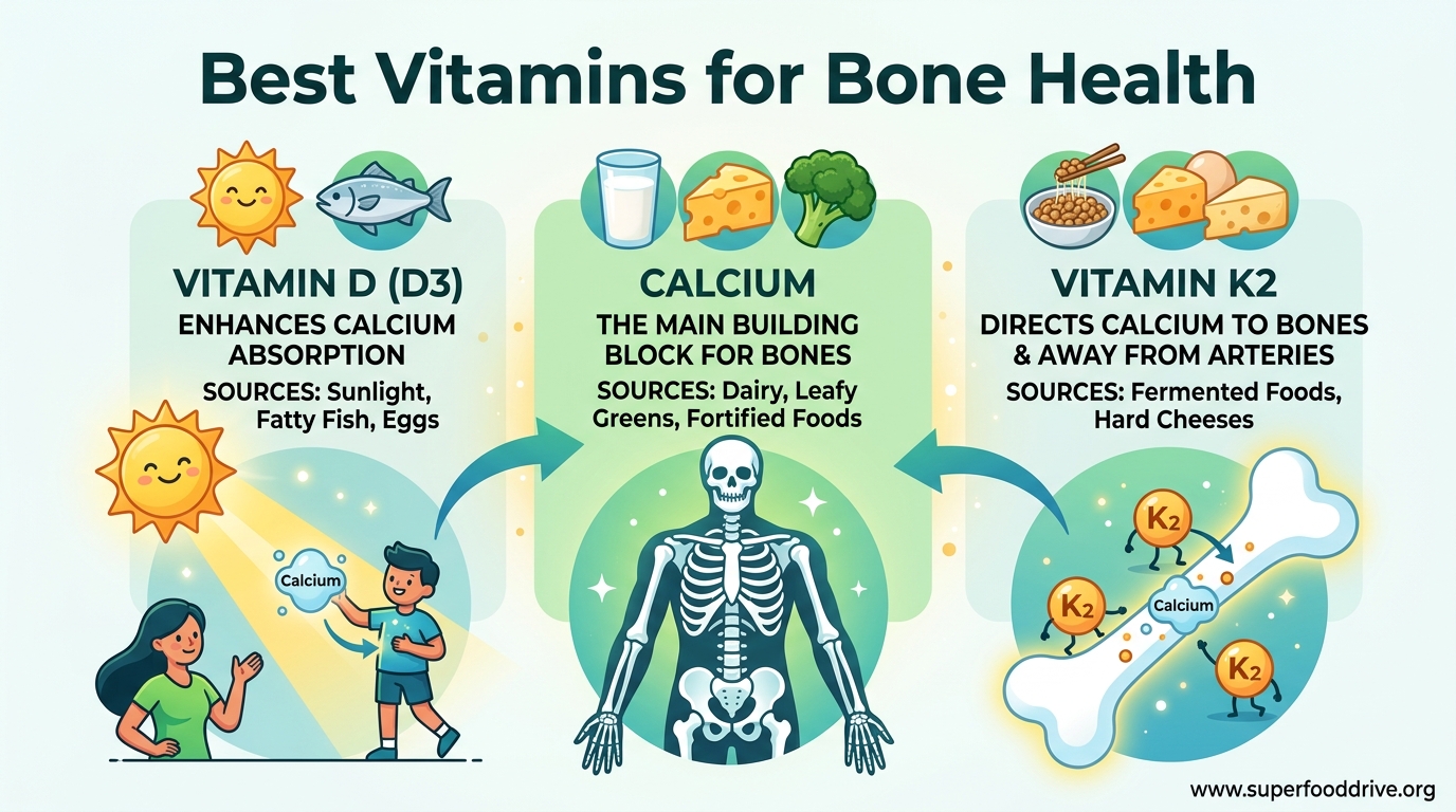 Best Vitamins for Bone Health