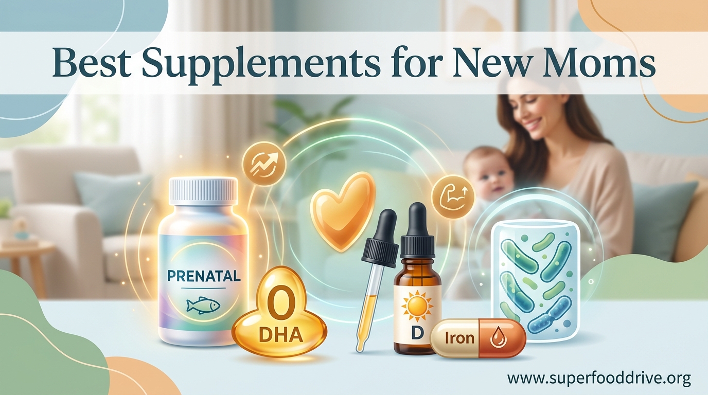 Best Supplements for New Moms