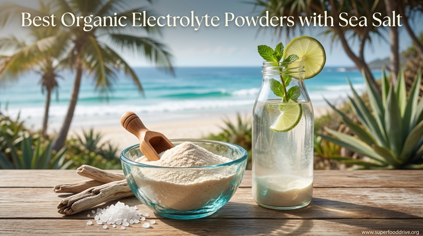 Best Organic Electrolyte Powders with Sea Salt