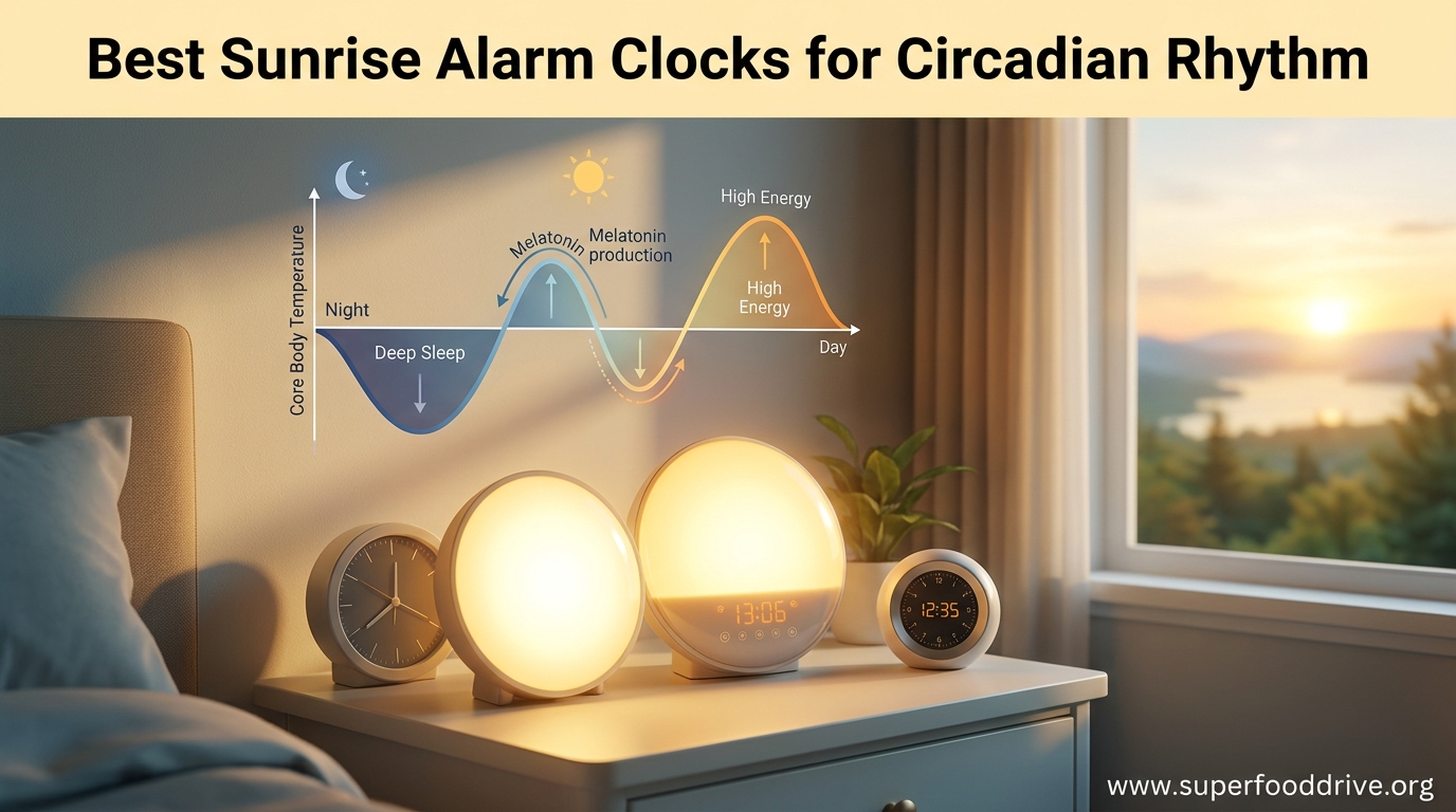 Best Sunrise Alarm Clocks for Circadian Rhythm