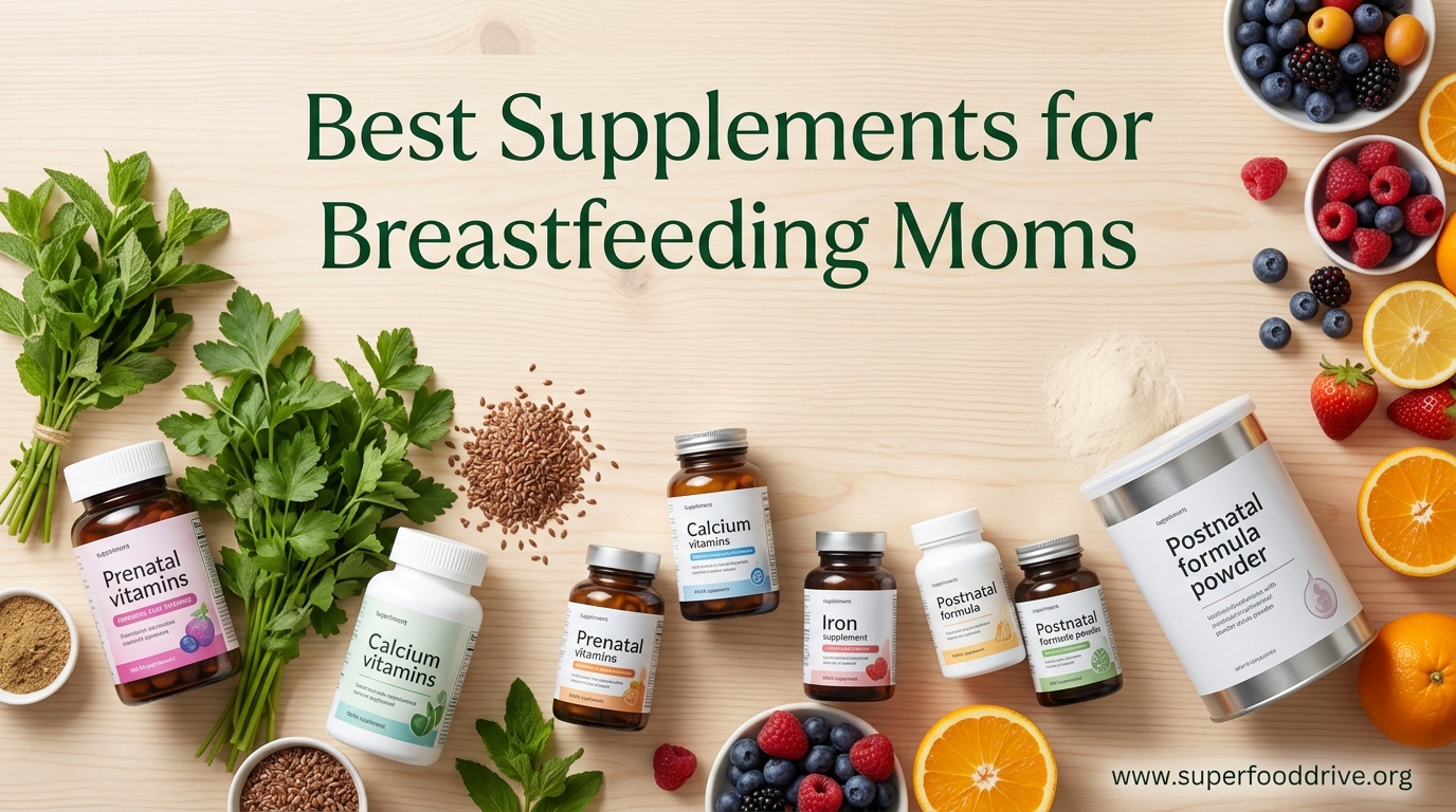 Best Supplements for Breastfeeding Moms