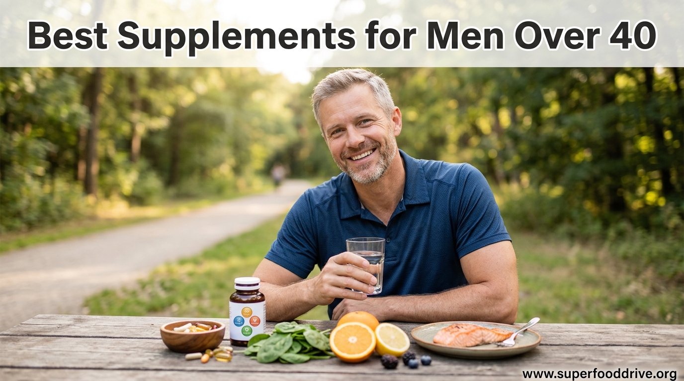 Best Supplements for Men Over 40