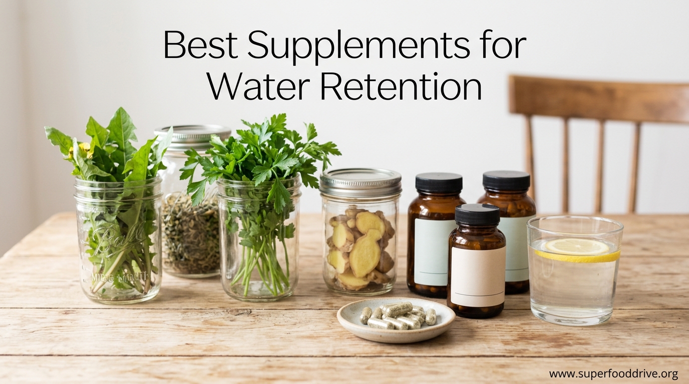 Best Supplements for Water Retention