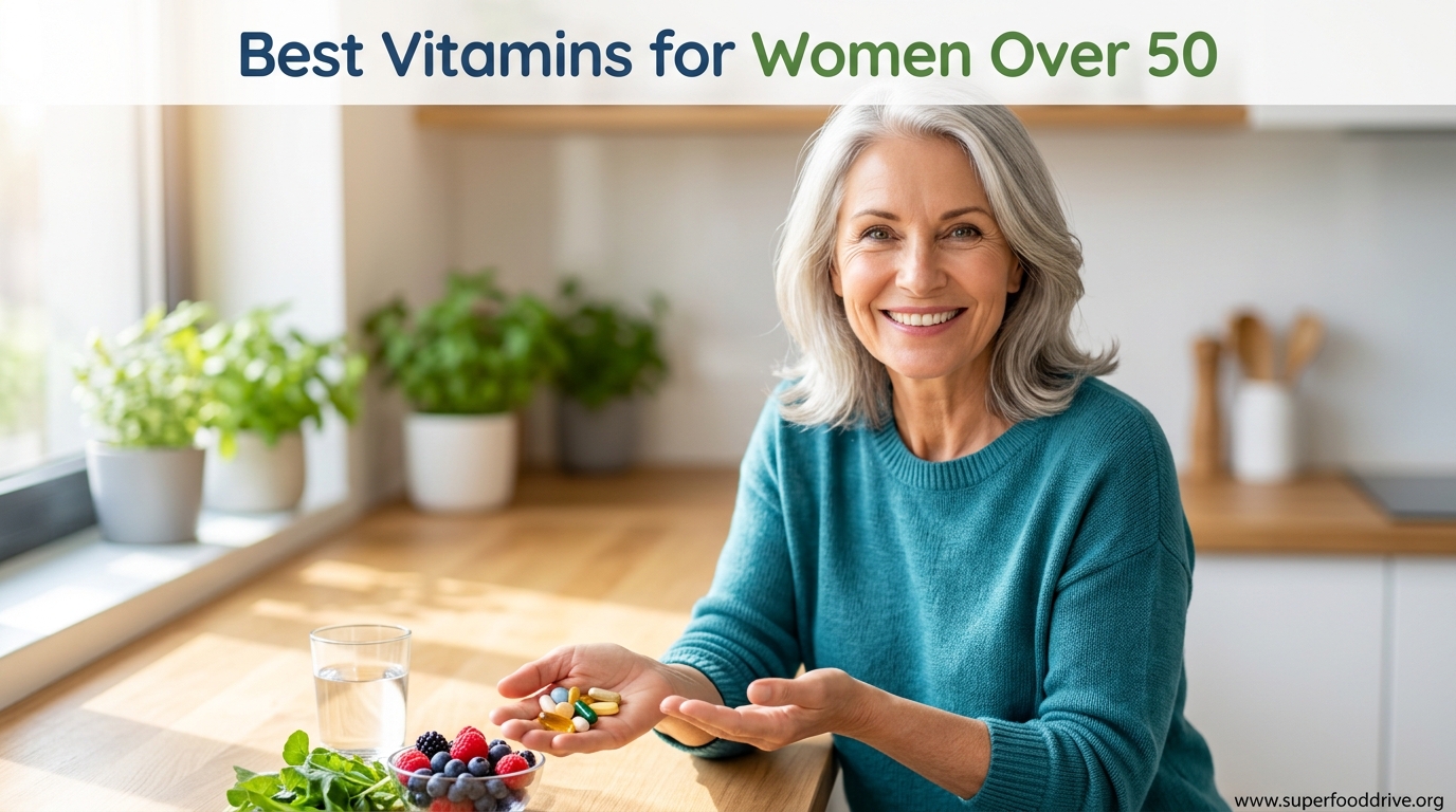 Best Vitamins for Women Over 50