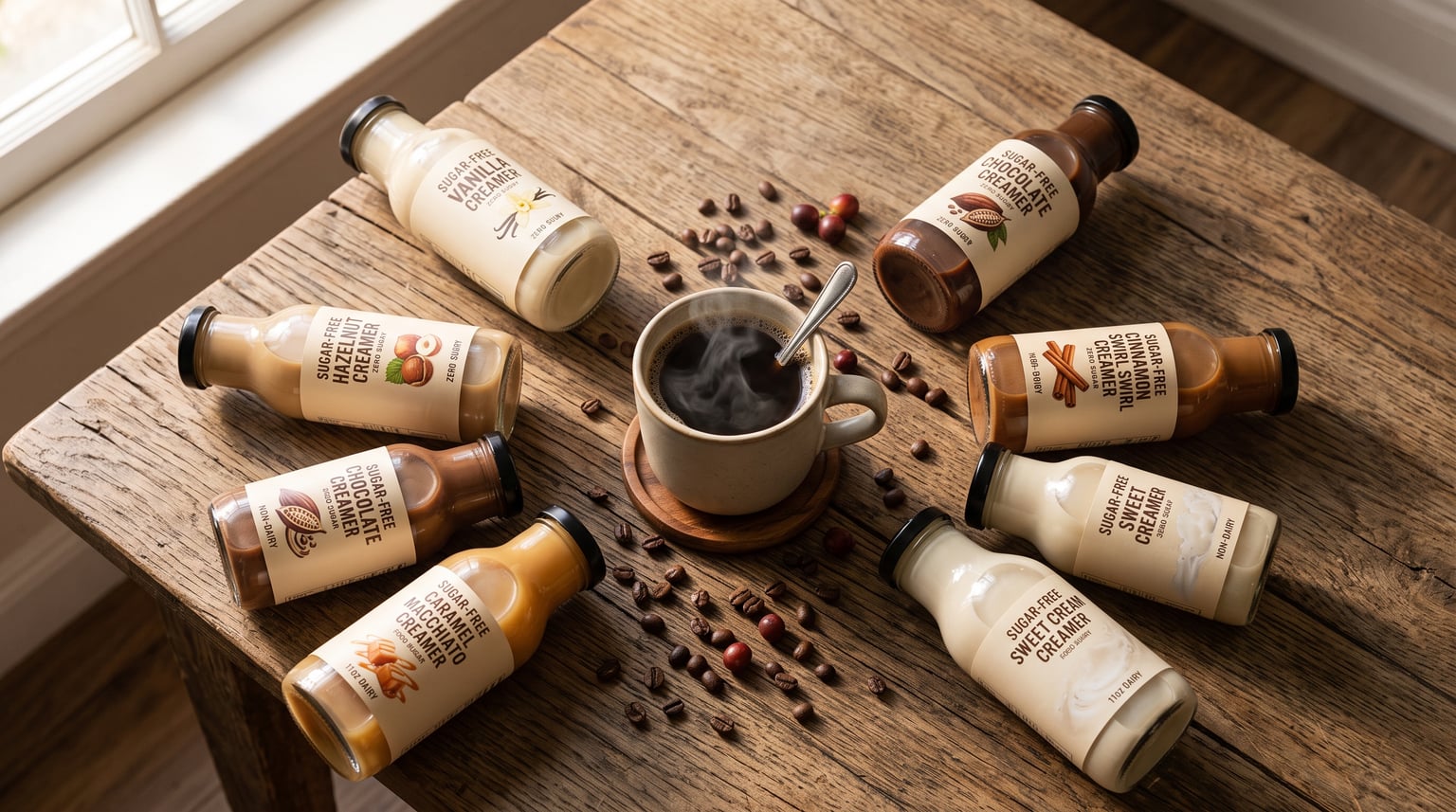 Best Sugar Free Coffee Creamers