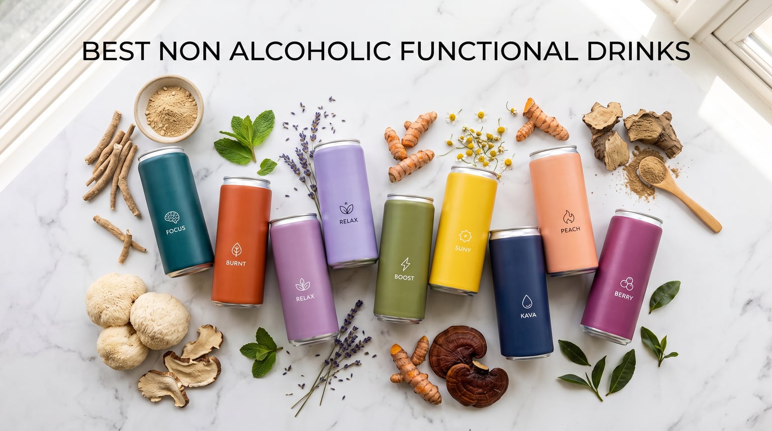 Best Non Alcoholic Functional Drinks