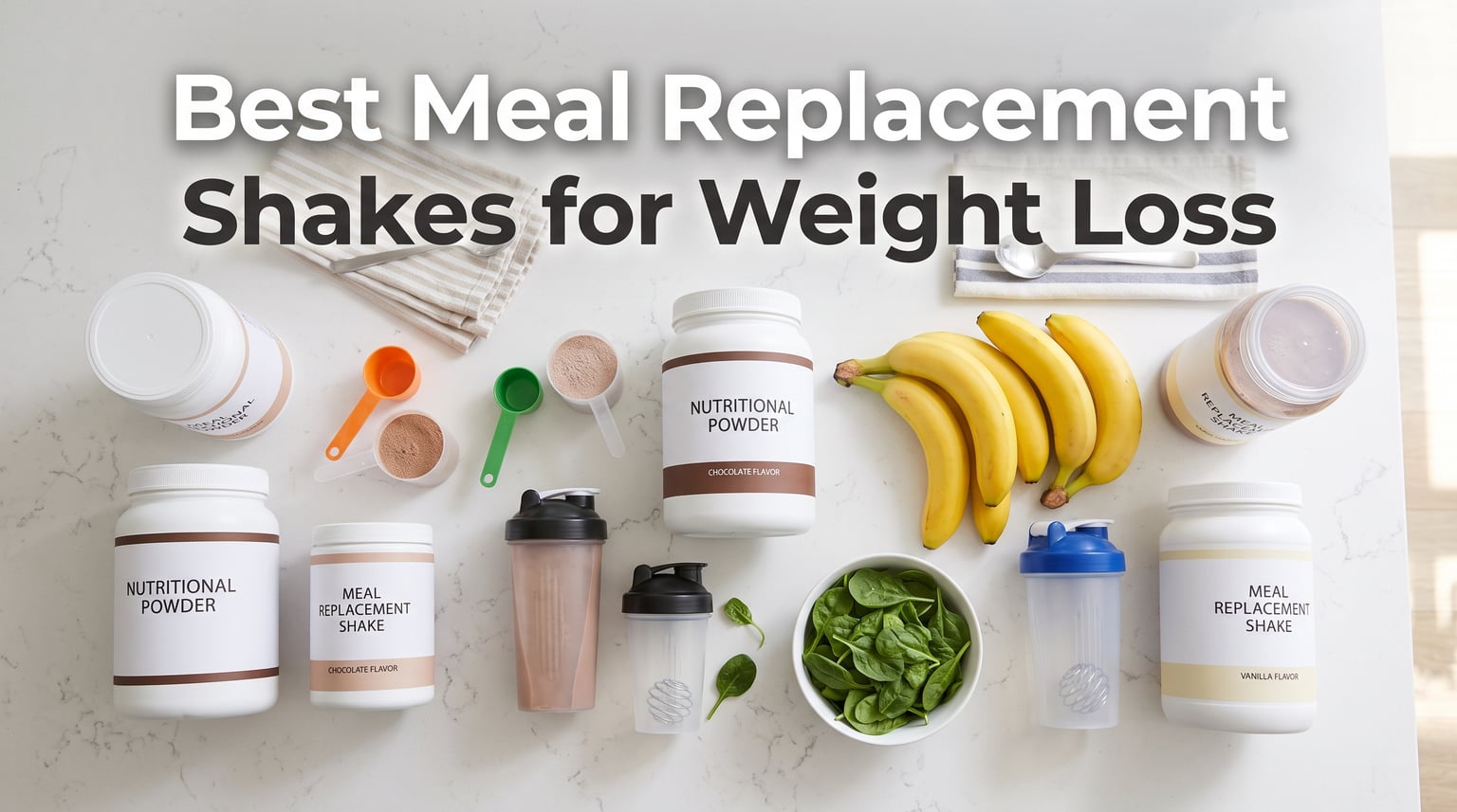 Best Meal Replacement Shakes for Weight Loss
