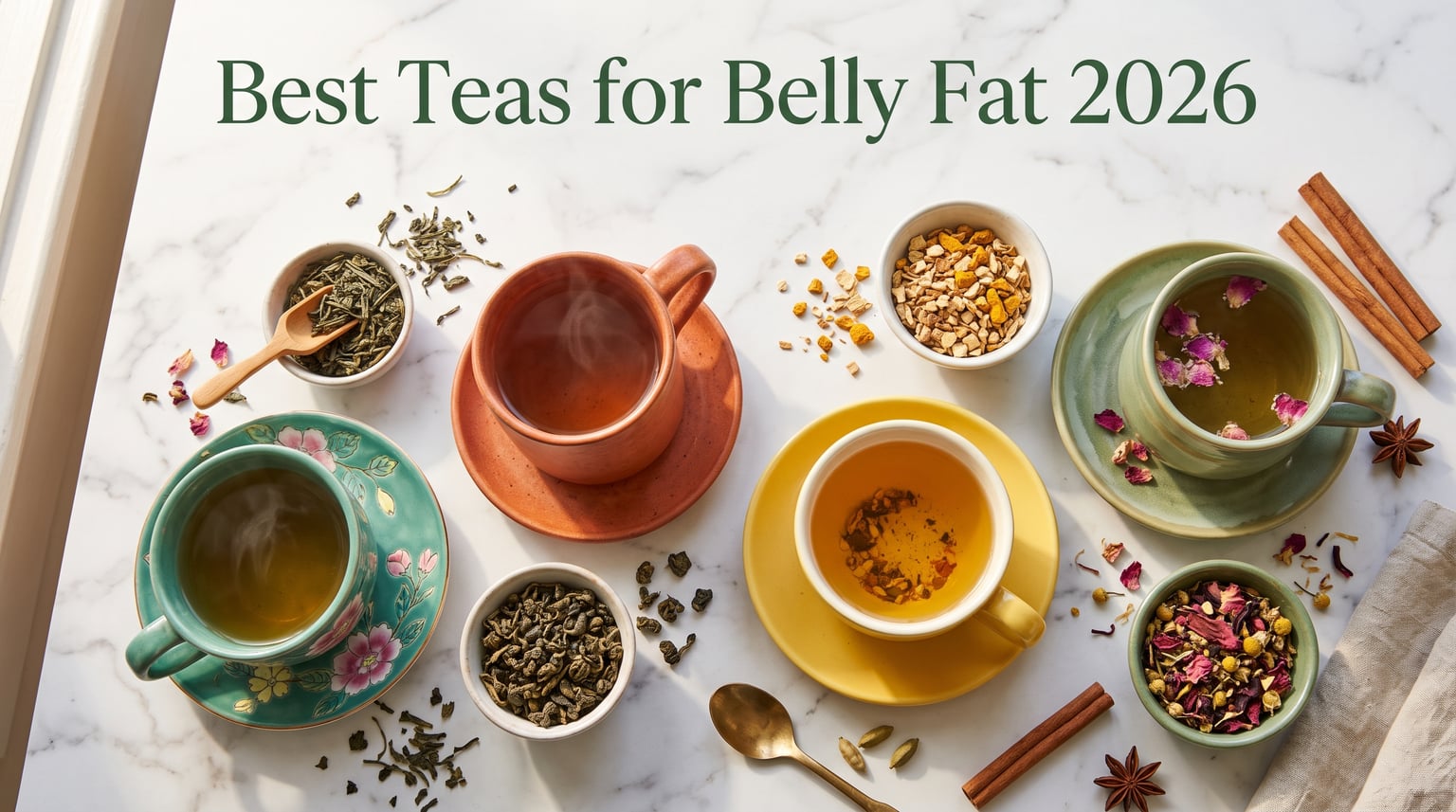 Best Teas for Belly Fat
