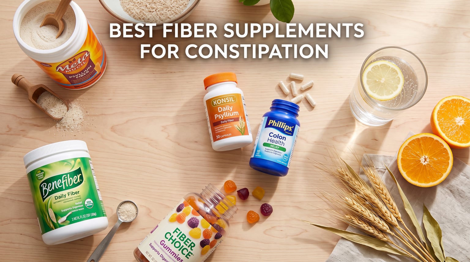 Best Fiber Supplements for Constipation