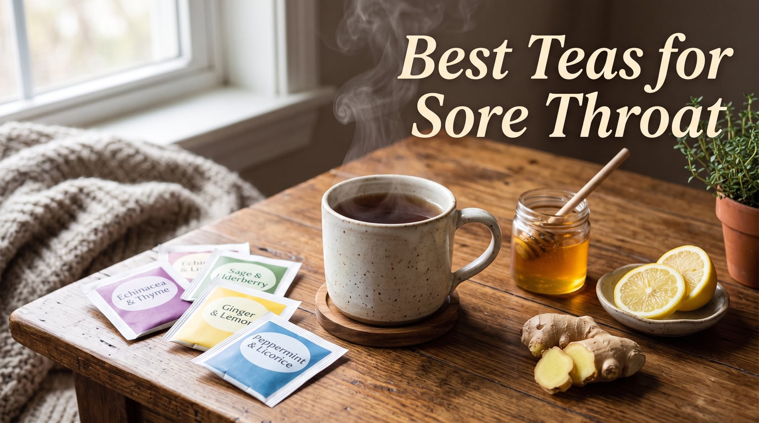 Best Teas for Sore Throat
