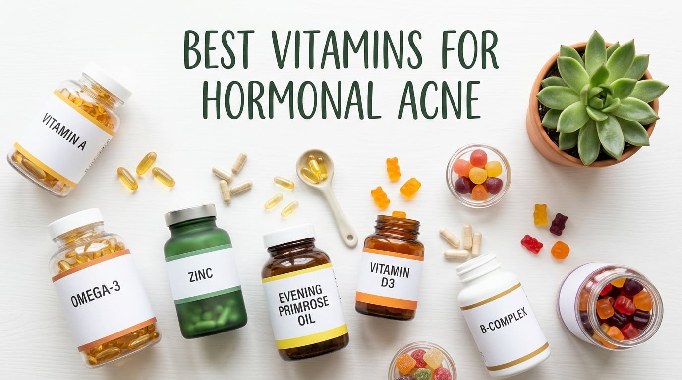 Best Vitamins for Hormonal Acne