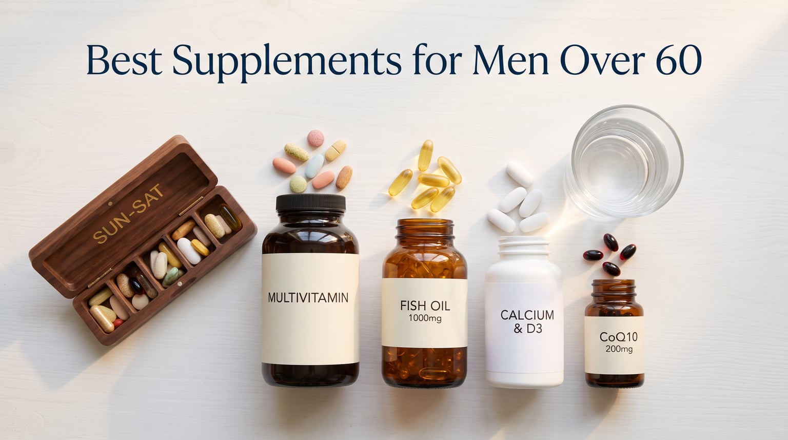 Best Supplements for Men Over 60