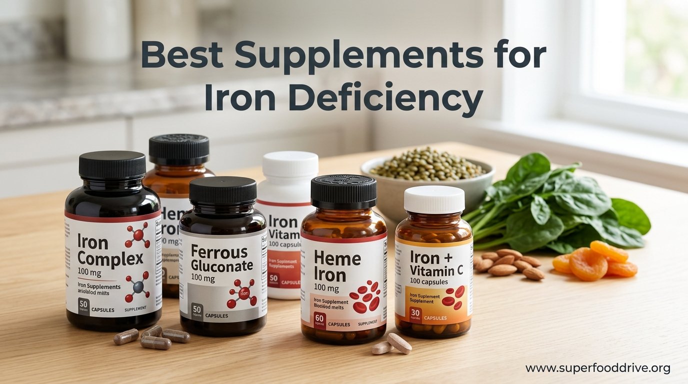 Best Supplements for Iron Deficiency