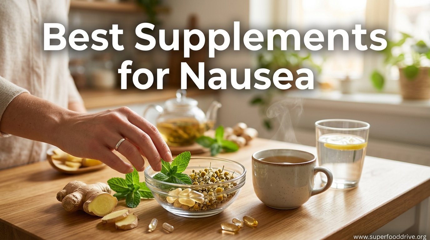 Best Supplements for Nausea