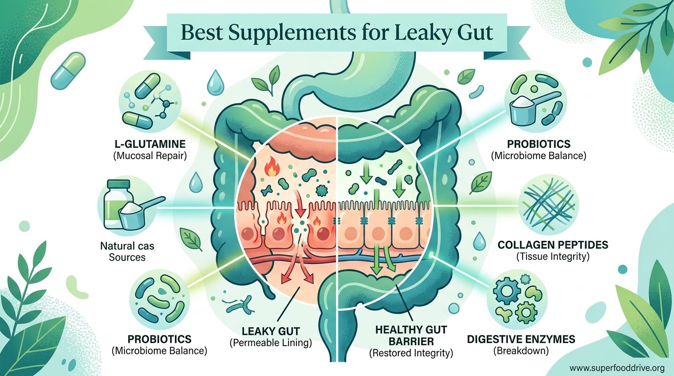 Best Supplements for Leaky Gut