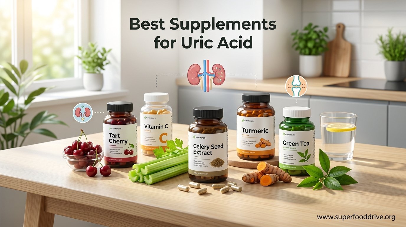 Best Supplements for Uric Acid