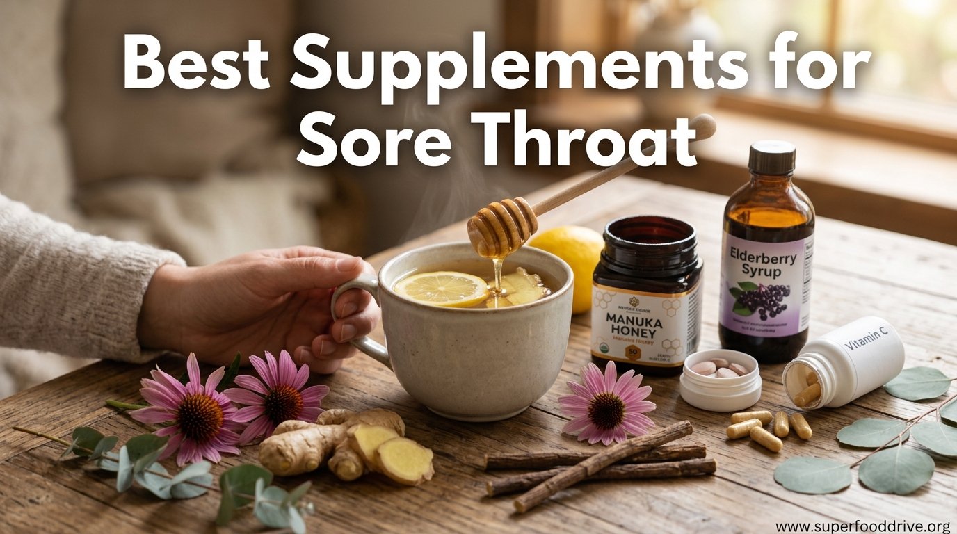 Best Supplements for Sore Throat