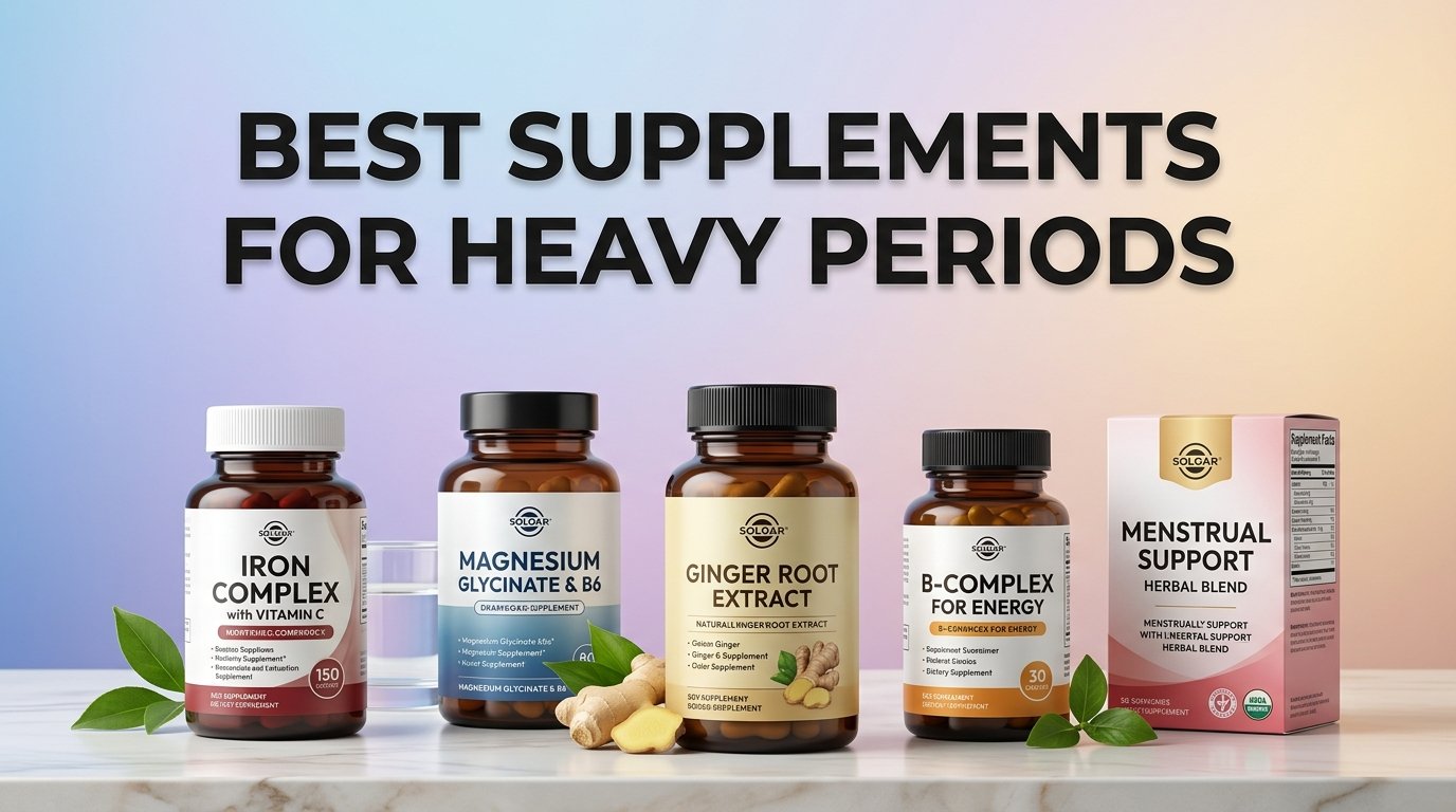Best Supplements for Heavy Periods