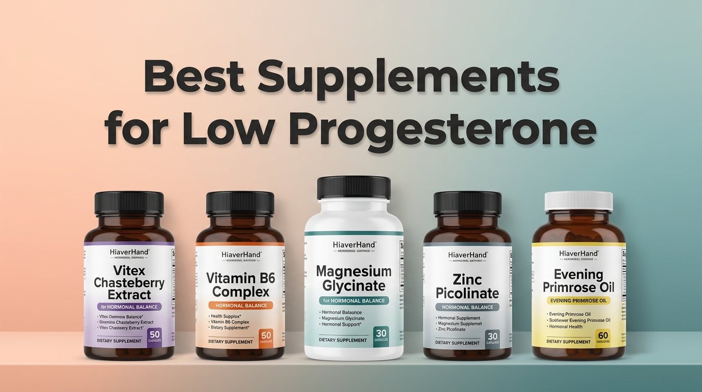 Best Supplements for Low Progesterone