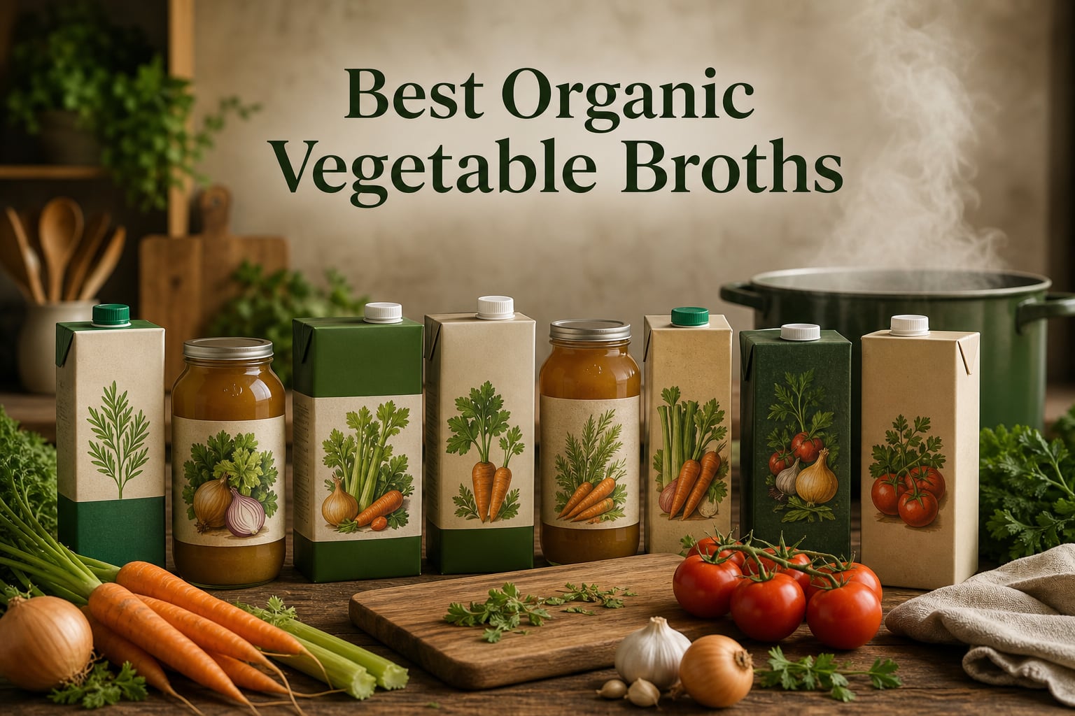 Best Organic Vegetable Broths