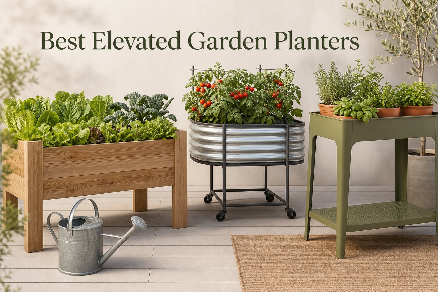 Best Elevated Garden Planters