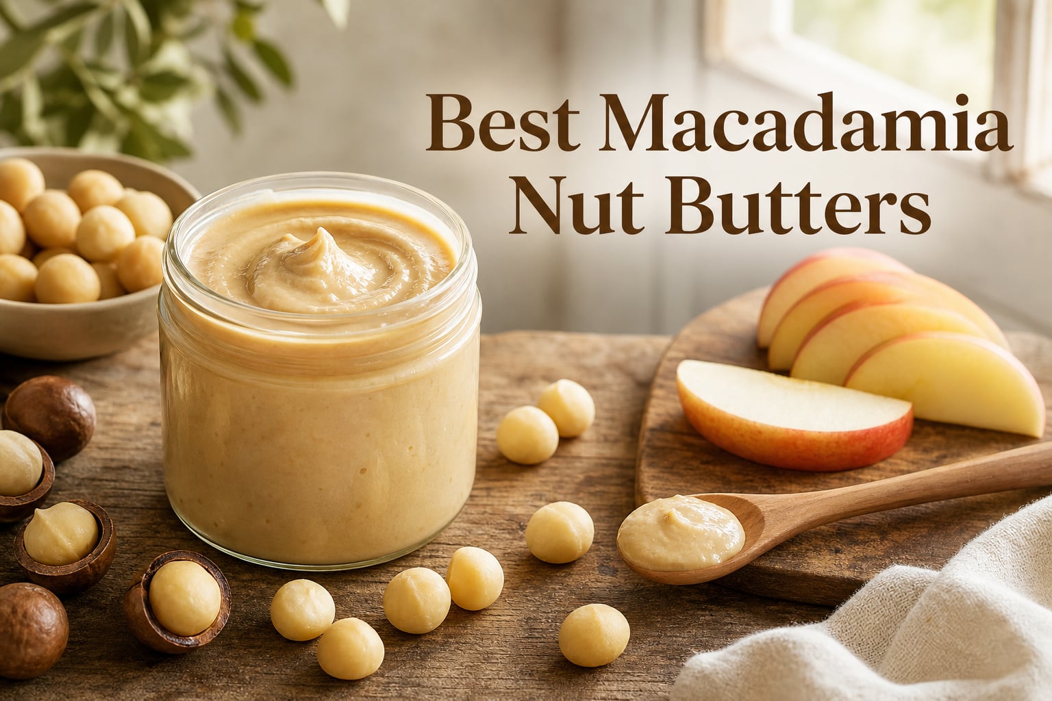 Best Macadamia Nut Butters