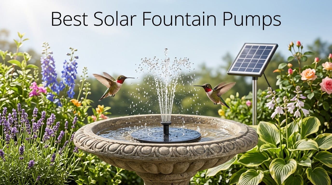 Best Solar Fountain Pumps