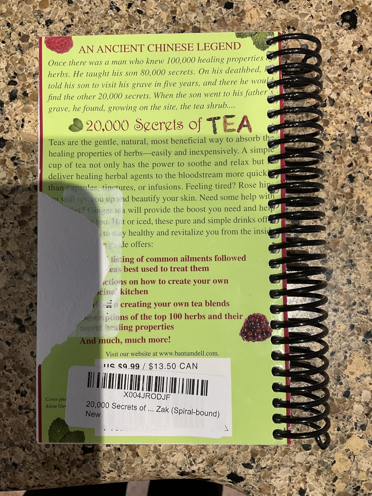 20,000 Secrets of Tea: The Most Effective Ways to Benefit from Nature's Healing Herbs customer photo 2
