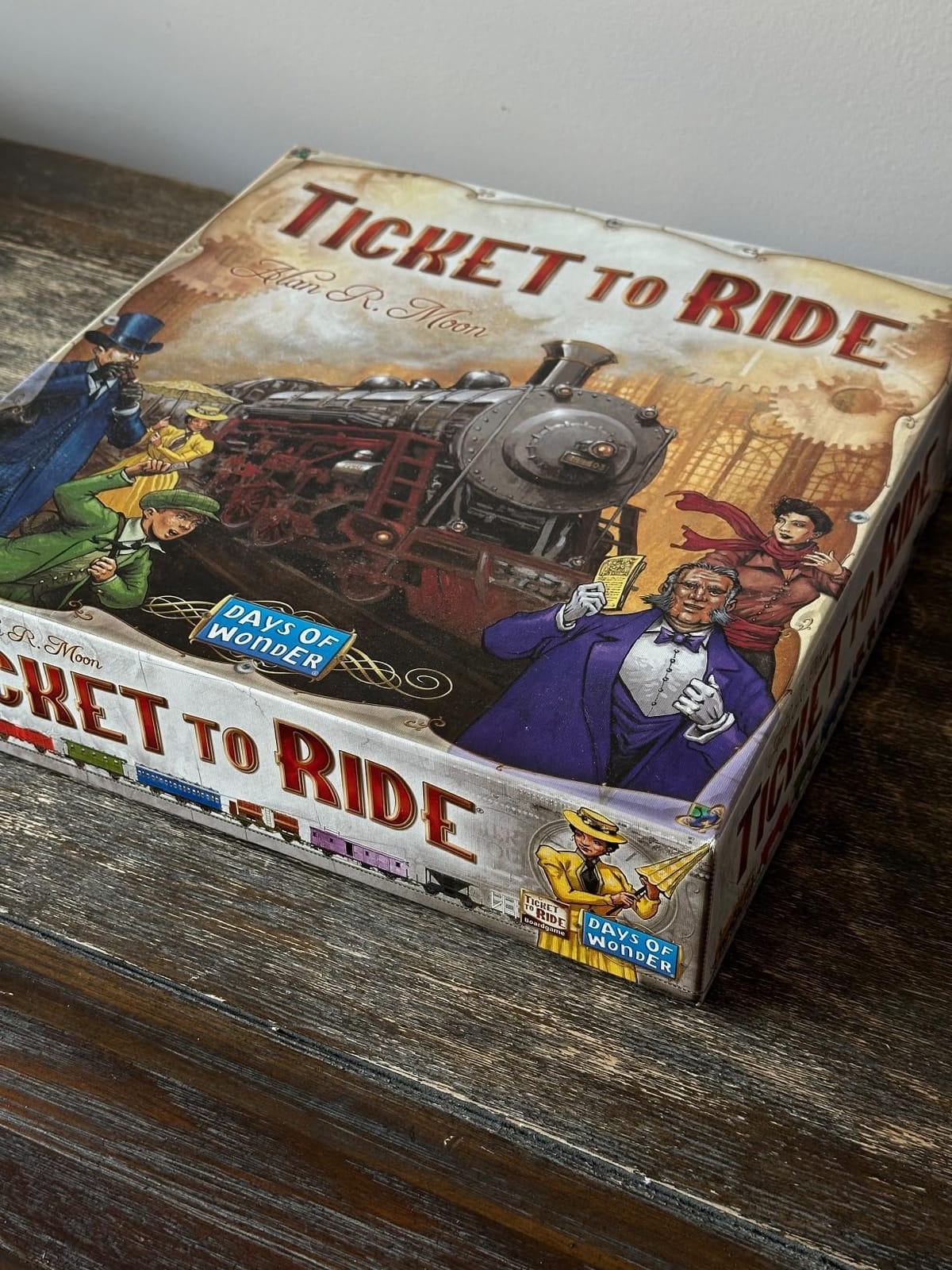 Ticket to Ride Board Game - A Cross-Country Train Adventure for Friends and Family! Strategy Game for Kids & Adults, Ages 8+, 2-5 Players, 30-60 Minute Playtime, Made by Days of Wonder customer photo 2