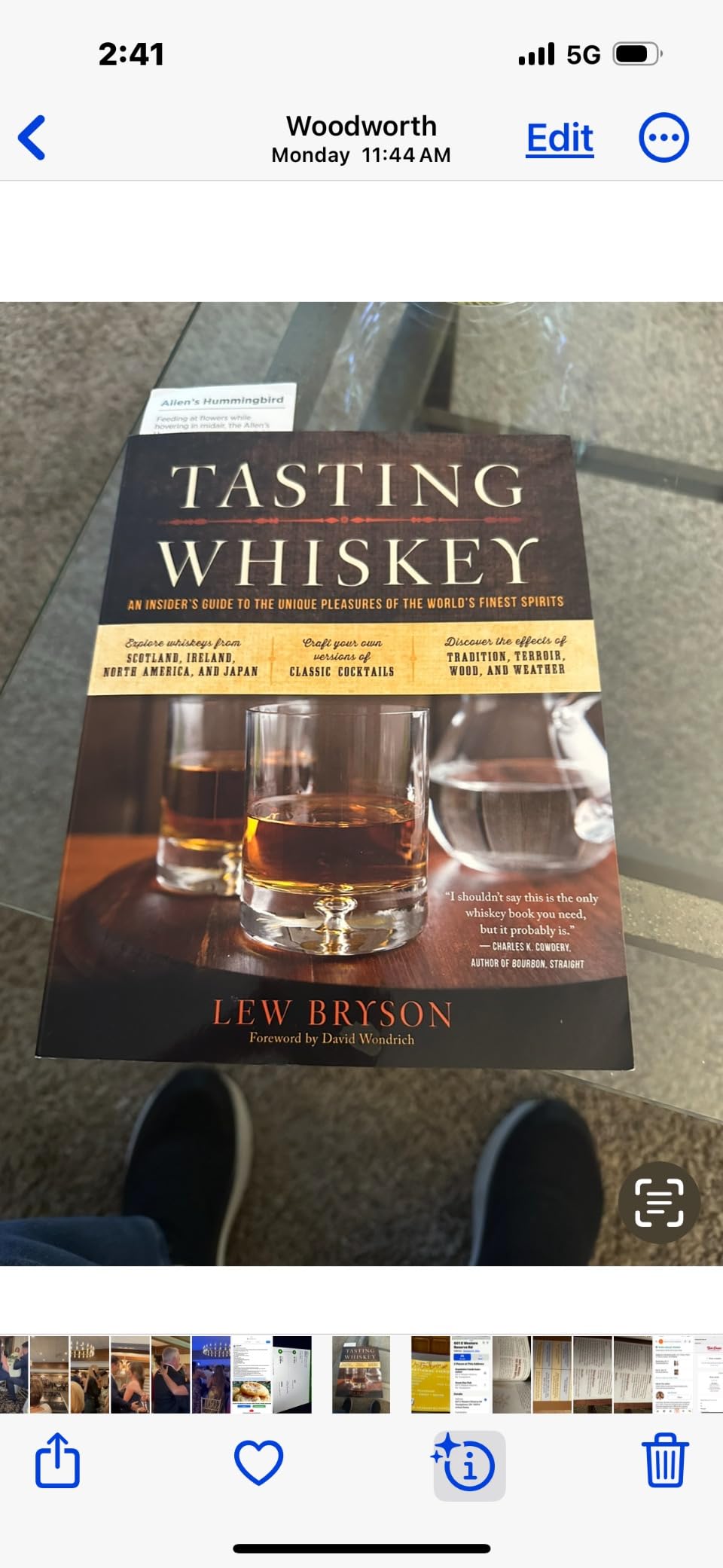 Tasting Whiskey: An Insider's Guide to the Unique Pleasures of the World's Finest Spirits customer photo 2