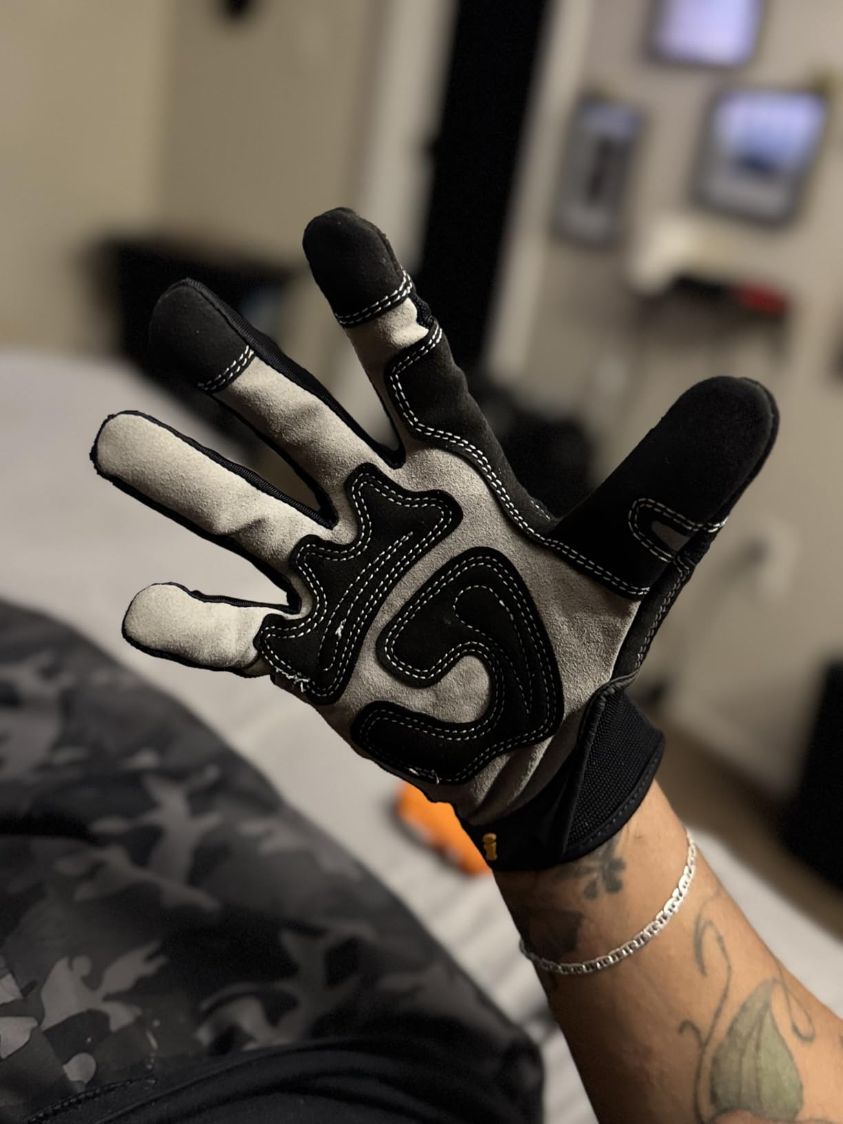Ironclad General Utility Work Gloves GUG, All-Purpose, Performance Fit, Durable, Machine Washable (1 Pair) Black customer photo 2