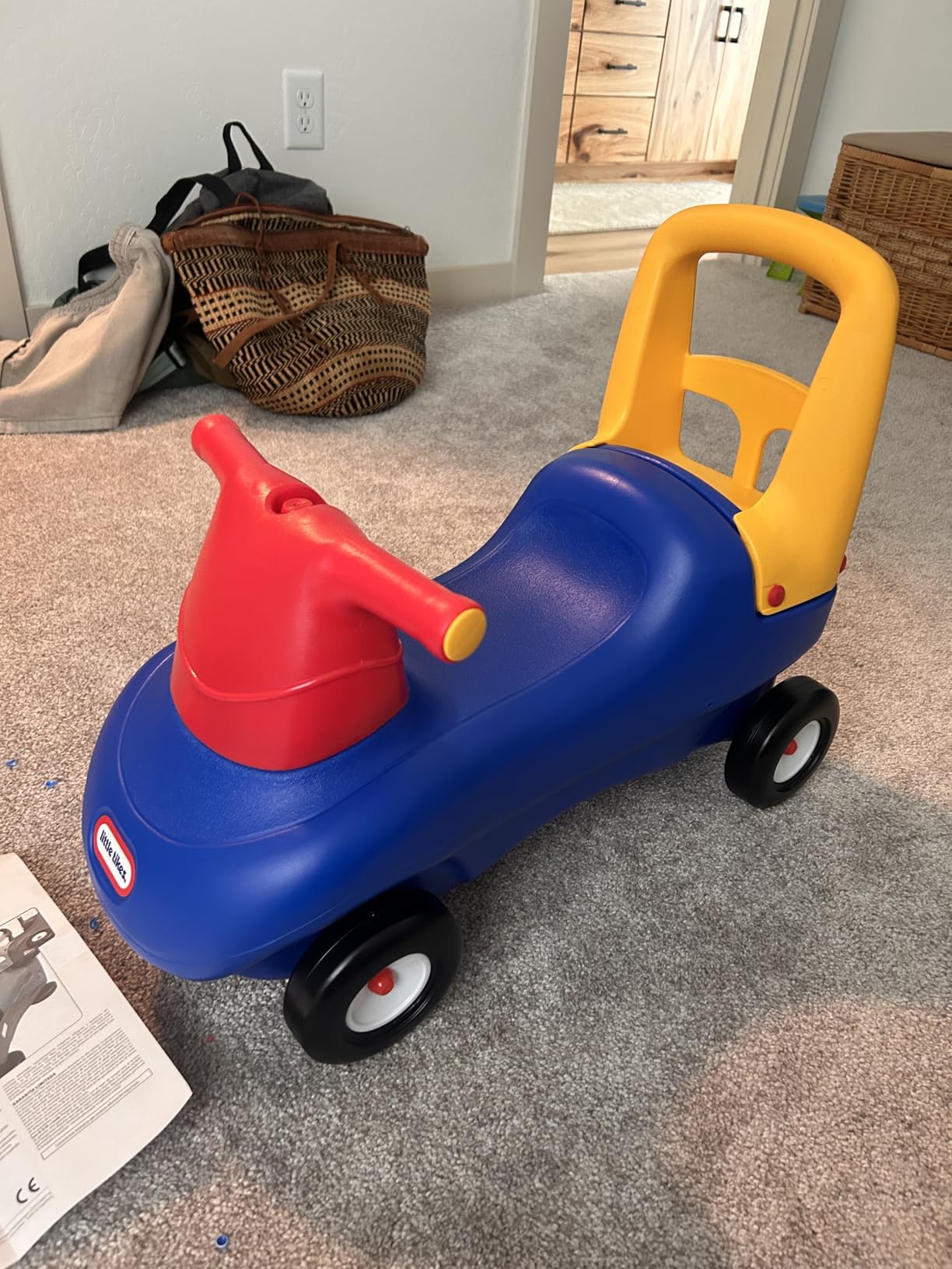 Little Tikes Push and Ride Racer - 22 inch Ride-On Toy for Toddlers customer photo 1