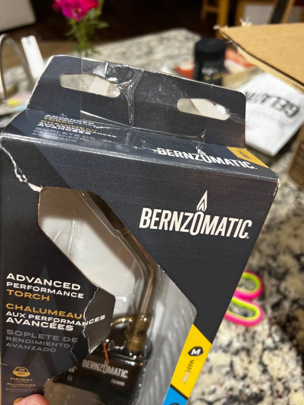 Bernzomatic TS4000 Trigger Start Torch 361524 (TS4000 Torch) | Hand Torch for Kitchen Cooking, Weed Burner, Welding & Soldering | MAPP Gas Compatible | Fits Propane Tank customer photo 1