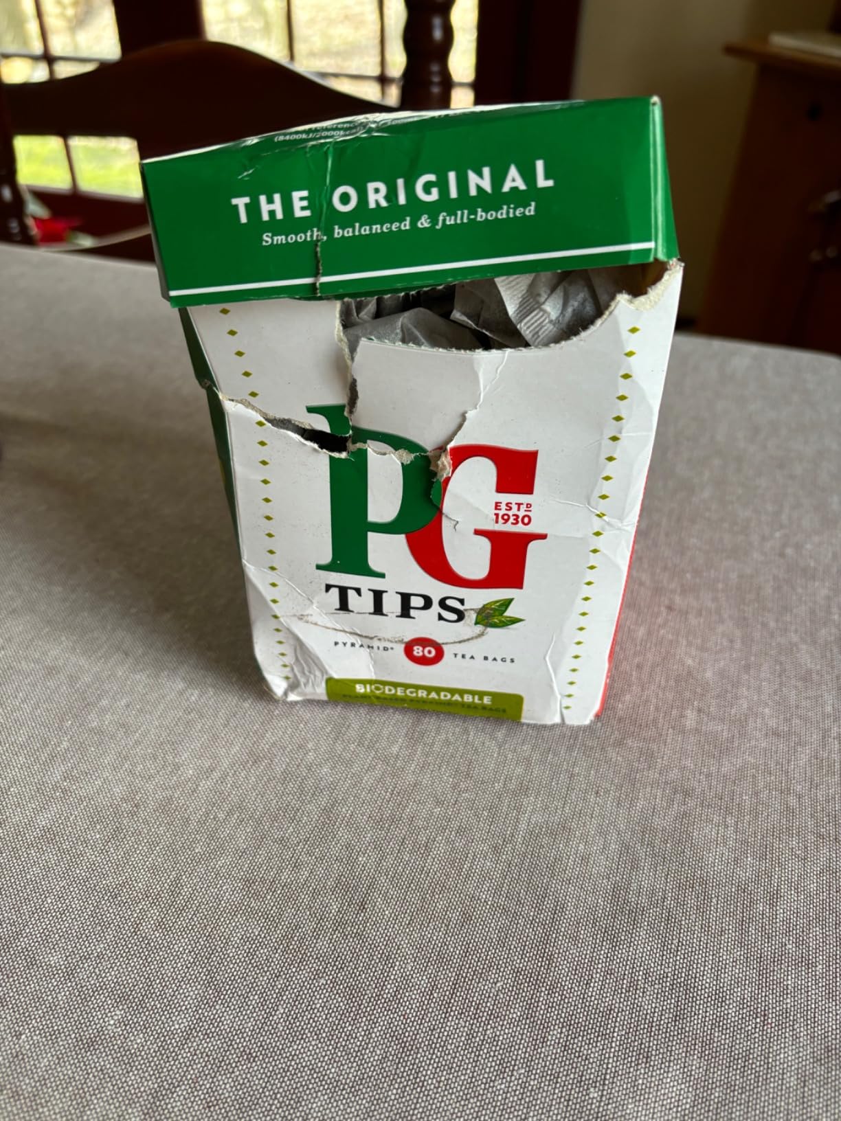 PG Tips Black Tea Bags Non-Pyramid, 80 Count (Pack of 1) customer photo 2