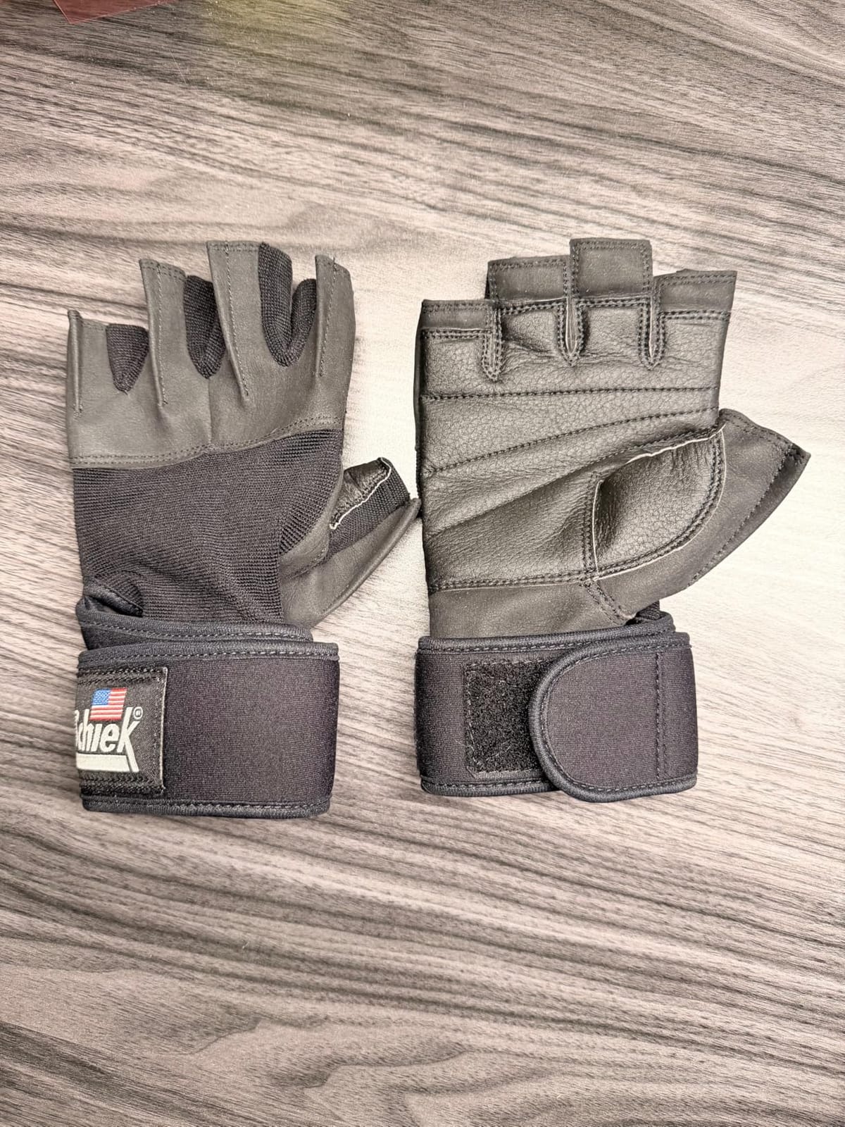 Schiek Sports 540 Platinum Lifting Gloves, Gym Workouts | Wrist support, weight training, durable grip, comfortable palm padding, weightlifting gloves, sports wrap, gym gloves for men customer photo 1
