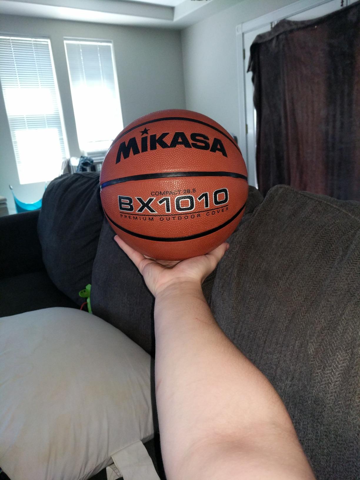 Mikasa BX1000 Premium Rubber Basketball customer photo 1