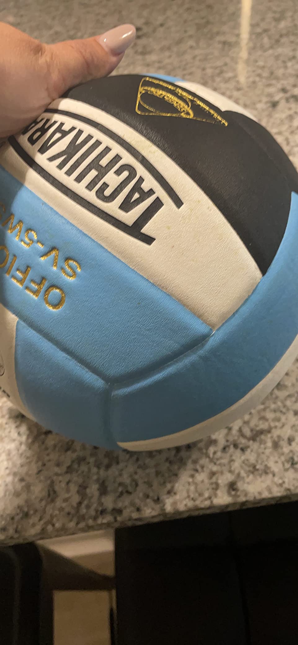 Tachikara SV5WS/C Official Indoor Volleyball - NFHS Approved customer photo 2