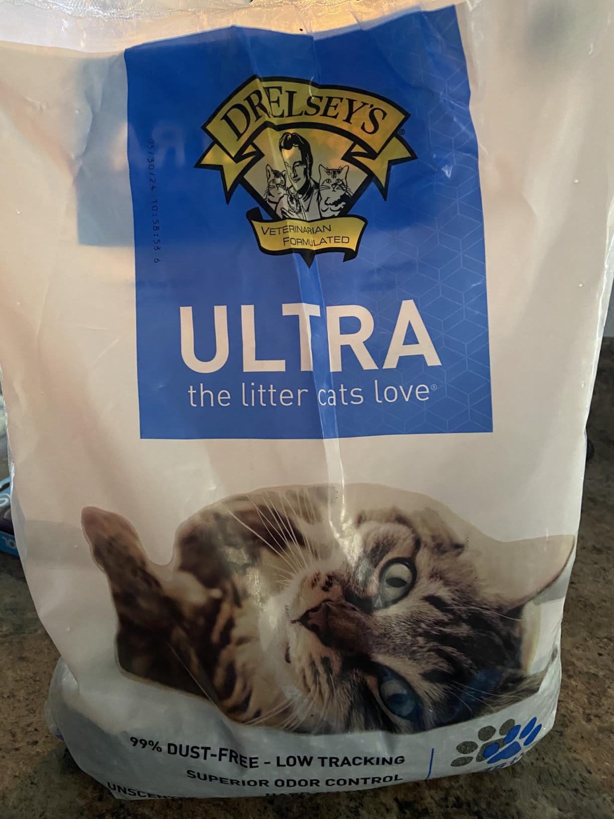 Dr. Elsey's Ultra Unscented Clumping Clay Cat Litter 18 lb Bag customer photo 1