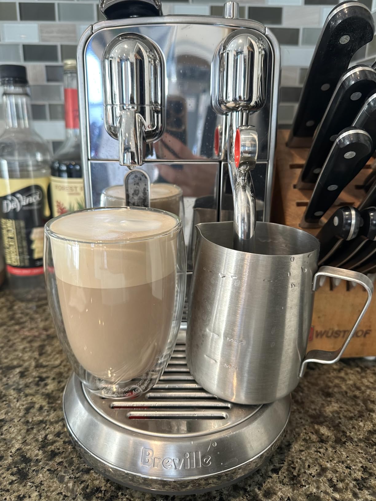 Bodum 15oz Pavina Double Wall High-Heat Borosilicate Glass, Set of 2, Clear customer photo 2