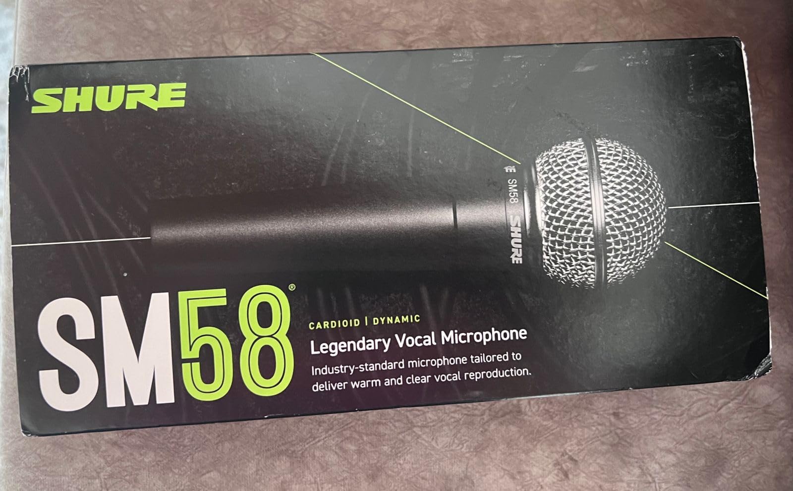 Shure SM58-LC Dynamic Vocal Microphone - Professional Handheld Cardioid XLR Mic for Singing, Live Performance, Studio Recording, Podcast & Broadcast customer photo 2
