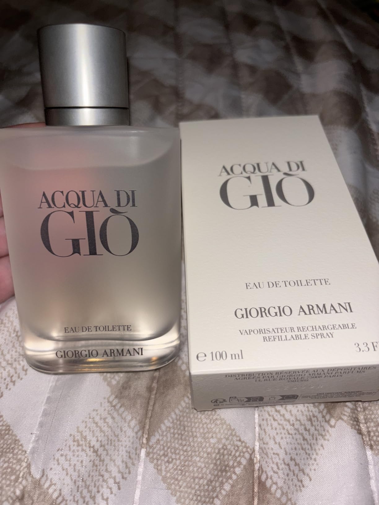 Armani Beauty Acqua di Gio Eau de Toilette - Fresh Aquatic Mens Cologne customer photo 1