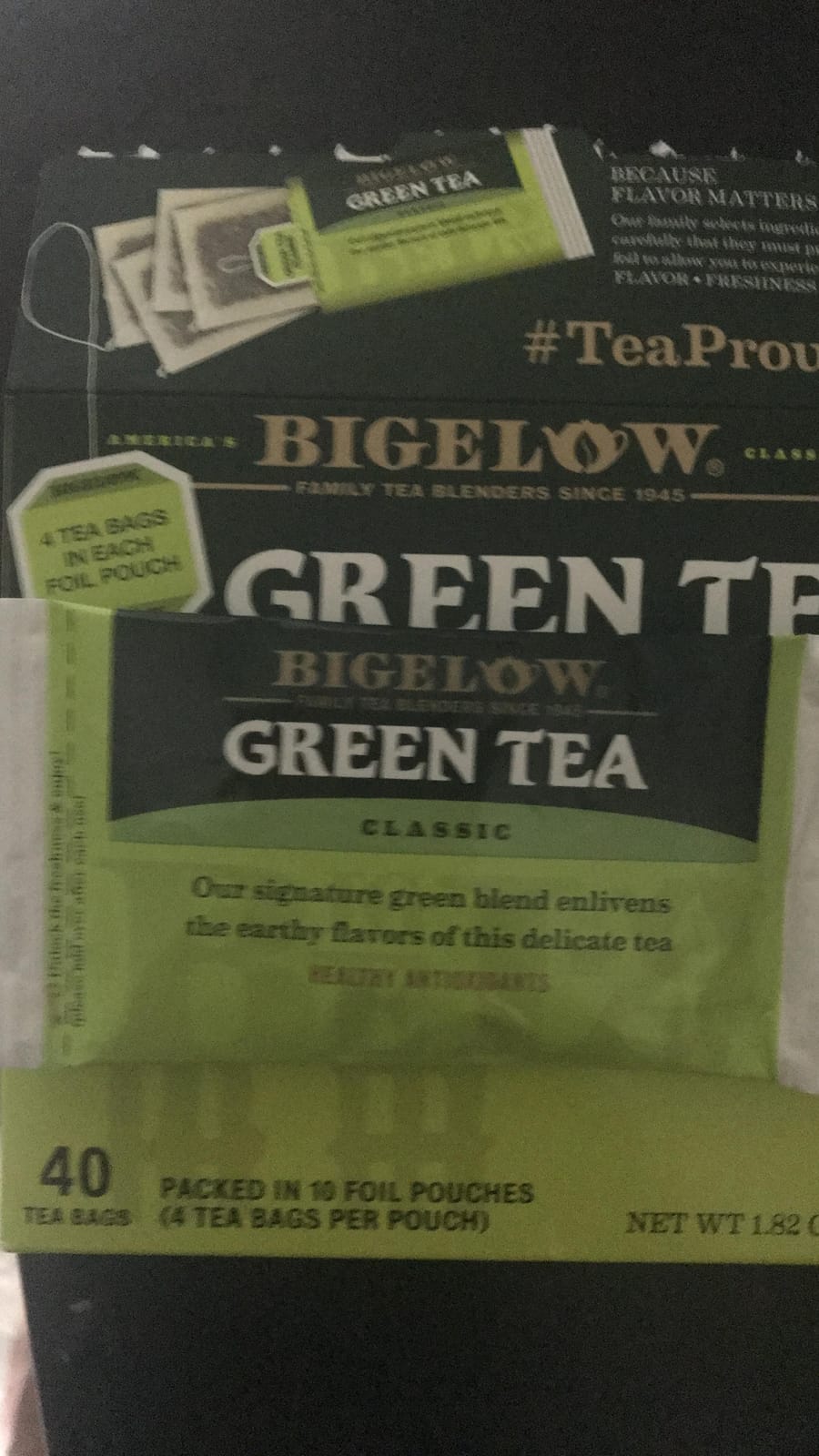 Bigelow Tea Classic Green Tea, 20 Count (Pack of 6) | Caffeinated Tea, 120 Total Tea Bags customer photo 2