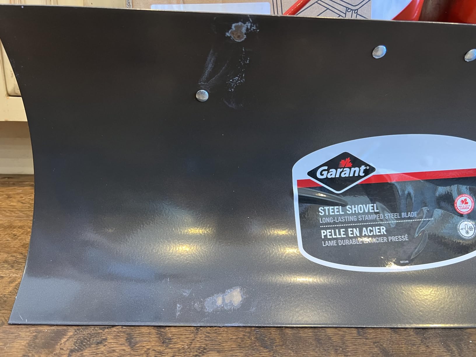Garant NSP24D Nordic 24-Inch Steel Blade Snow Pusher customer photo 2