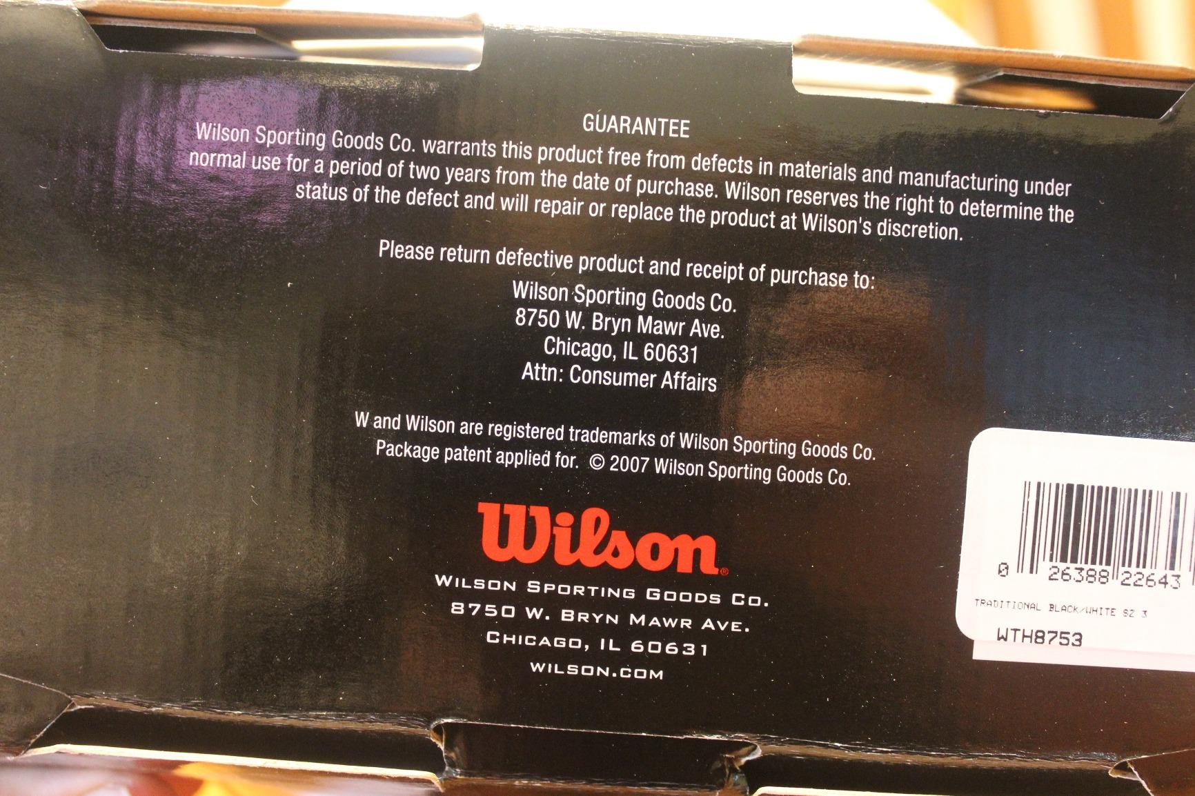 WILSON Traditional Soccer Balls customer photo 2