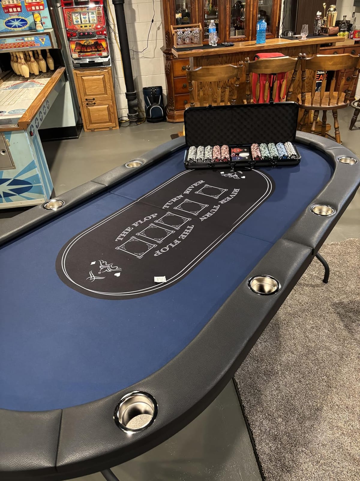 Versa Games Pro Poker Chips - Poker Set 13.5g 500 Piece Casino Clay Poker Chips with Denomination Numbers for Texas Holden - New Upgraded Poker Chip Case customer photo 2